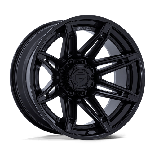 Fuel 1PC - BRAWL 24X12 8X6.5 125 -44 M-BLK G-BLK