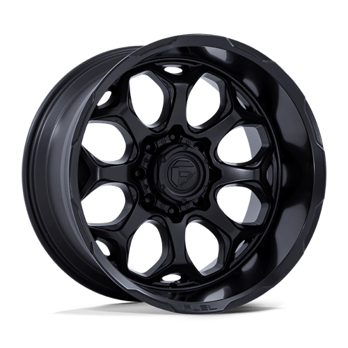 Fuel 1PC - SCEPTER 22X10 6X5.5 106 -18 BLK-OUT