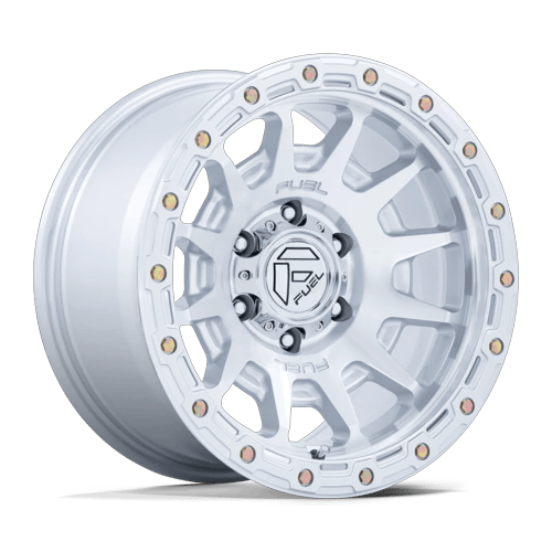 Fuel 1PC - FORTRESS 17X8.5 6X135 87 +25 G-SLV-MCH
