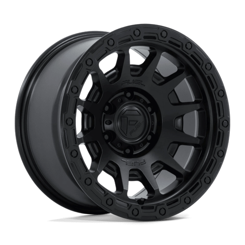 Fuel 1PC - FORTRESS 18X9 6X5.5 106 +1 M-BLK G-BLK