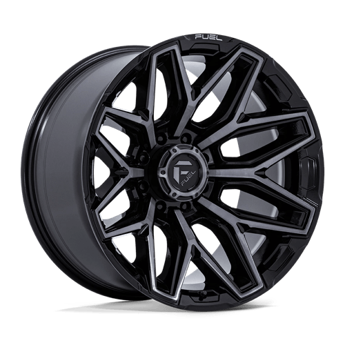 Fuel 1PC - FLUX 22X12 8X6.5 125 -44 G-BLK GTCC