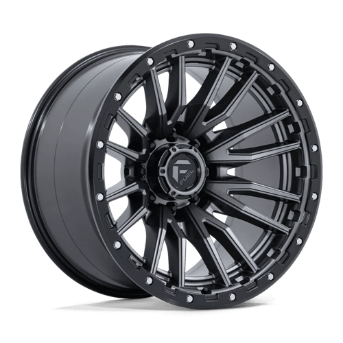 Fuel 1PC - REBEL 22X12 8X170 125 -44 M-GMTL-BLK-RG