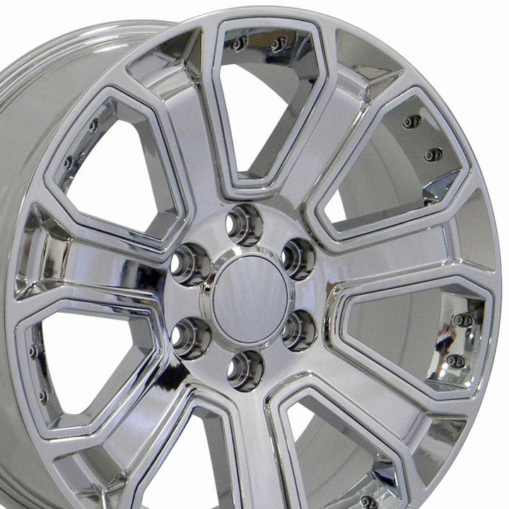 20" Replica CV93 fits Chevrolet Silverado Chrome