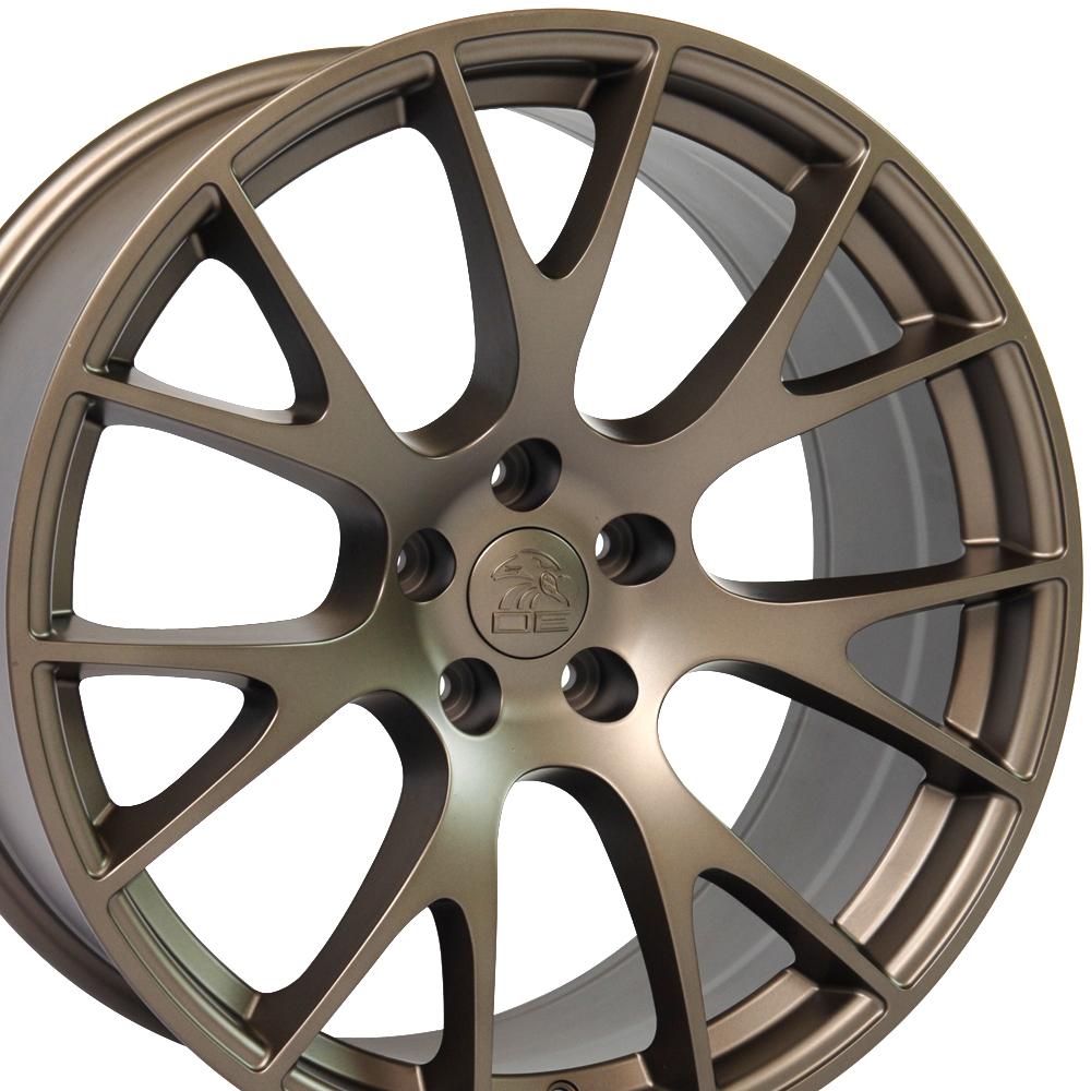 22" Replica DG69 fits Dodge RAM Hellcat Bronze