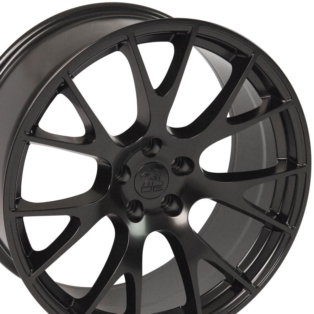 22" Replica DG69 fits Dodge RAM Hellcat Black