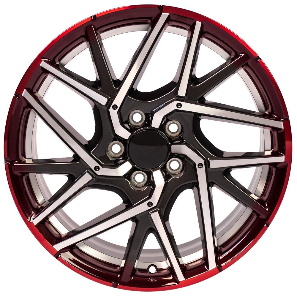 18" Replica Wheel HD06 Fits Honda Civic Hatchback Rim Machined Wheel