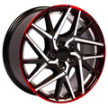 18" Replica Wheel HD06 Fits Honda Civic Hatchback Rim Machined Wheel