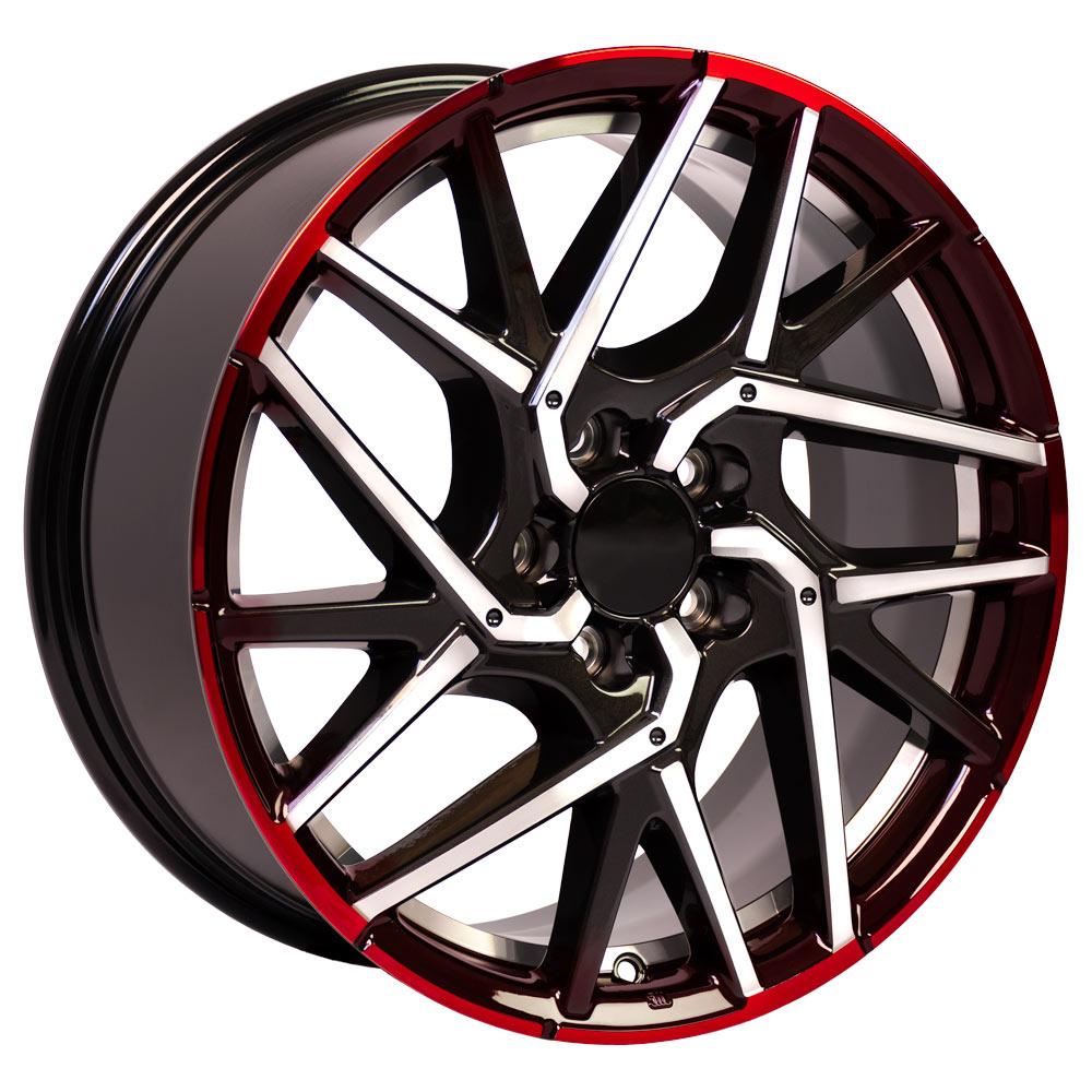 18" Replica Wheel HD06 Fits Honda Civic Hatchback Rim Machined Wheel