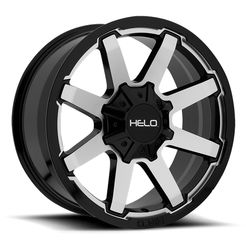 Helo - HE909 20X9 8X6.5 G-BLK MACH 0MM