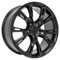 20" Replica JP16 fits Jeep Grand Cherokee Black