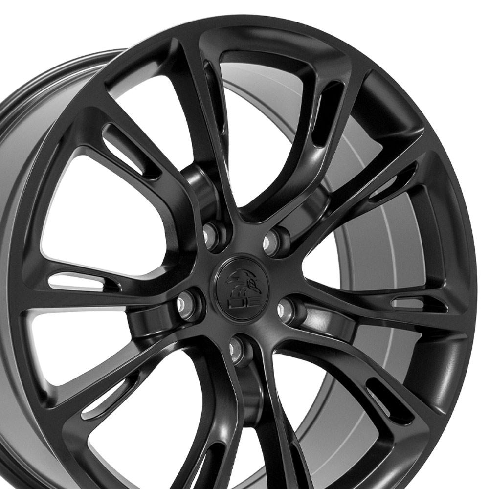 20" Replica JP16 fits Jeep Grand Cherokee Black