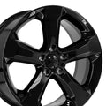 20" Replica JP28 fits Jeep Grand Cherokee Gloss Black