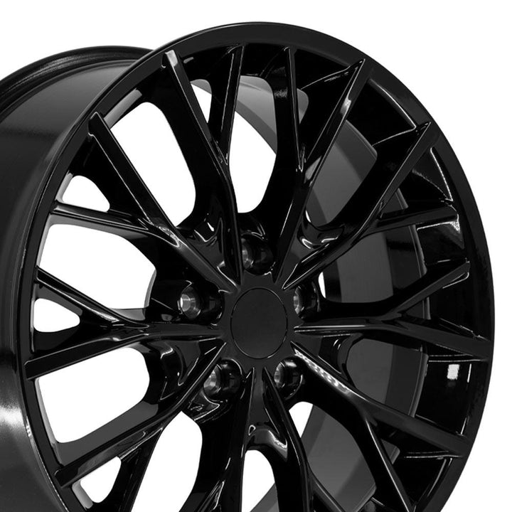 20" Replica JP30 fits Jeep Grand Cherokee Gloss Black