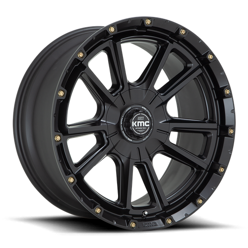 KMC - KM100 17X9 6X135/5.5 S-BLK 00MM