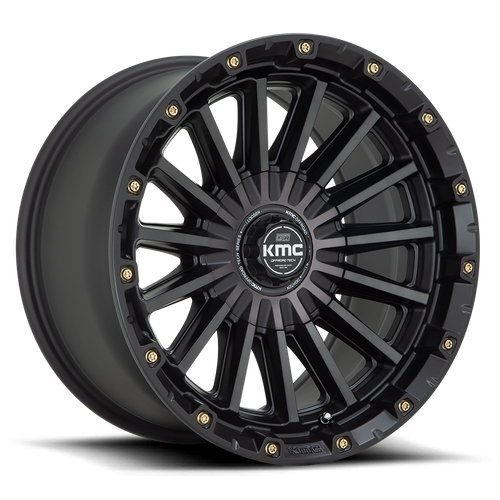 KMC - KM102 20X9 6X135/5.5 S-BLK GTCC 00MM