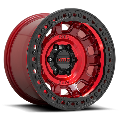KMC - TANK BL 17X9 5X5.0 C-RED -15