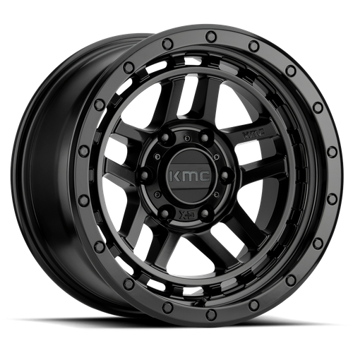 KMC - KM540 17X8.5 6X4.5 S-BLK 18MM CB 66.1