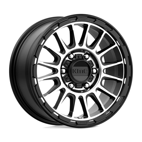 KMC - KM542 16X8 6X5.5 S-BLK MACH 00MM