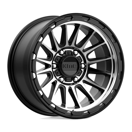 KMC - KM542 17X9 6X5.5 S-BLK MACH -12MM