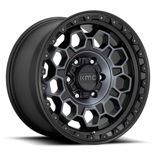 KMC - KM545 17X9 6X120 S-BLK GTCC 18MM