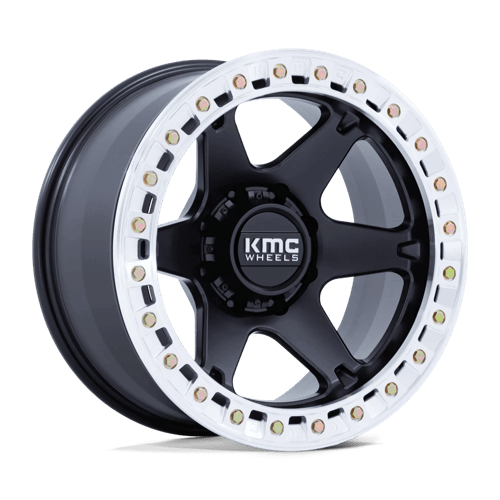 KMC - VI BL 20X10 8X6.5 125 -48 S-BLK MACH