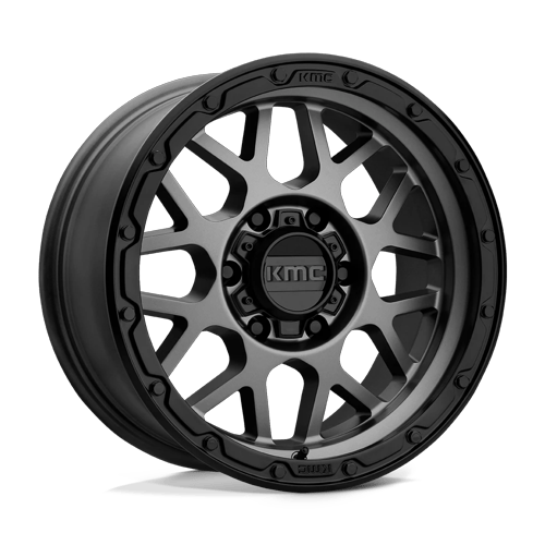 KMC - KM535 17X9 6X5.5 M-GRAY M-BLK LP -12MM