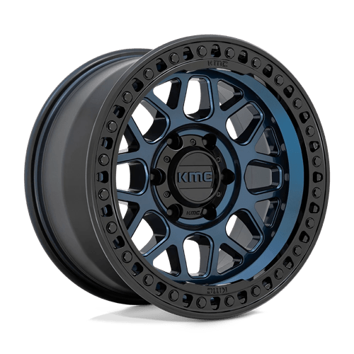KMC - GRS 17X9 8X180 124 +18 MN-BLUE GBLK-LP