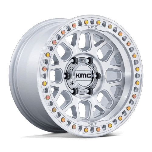 KMC - GRS 17X8.5 8X180 124 +0 G-SLV MACH-FC