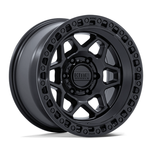KMC - TORX 17X8.5 6X120 66.9 +25 M-BLK GBLK-LP