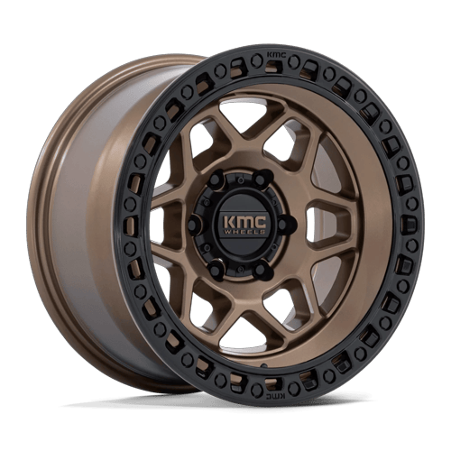 KMC - TORX 17X8.5 5X5 71 +0 M-BRNZ G-BLK