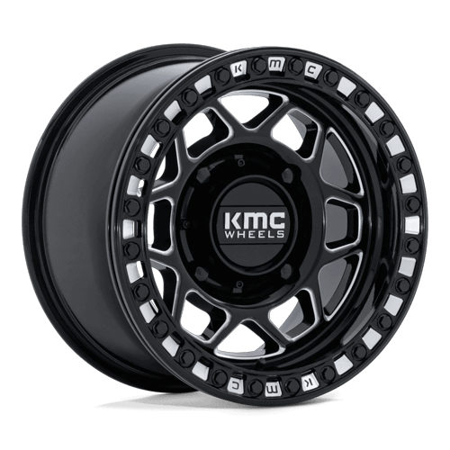 KMC Powersports - TORX UTV BL 15X8 4X156 115 +0 G-BLK-MILL