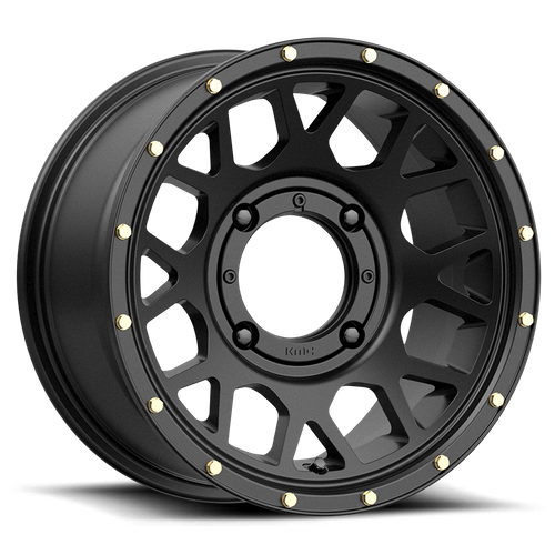 KMC Powersports - GRENADE UTV 15X10 4X156 S-BLK 00MM