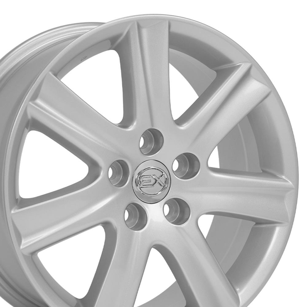 17" Replica LX12 fits Lexus ES Silver