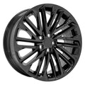 20" Replica LX58 fits Lexus Black
