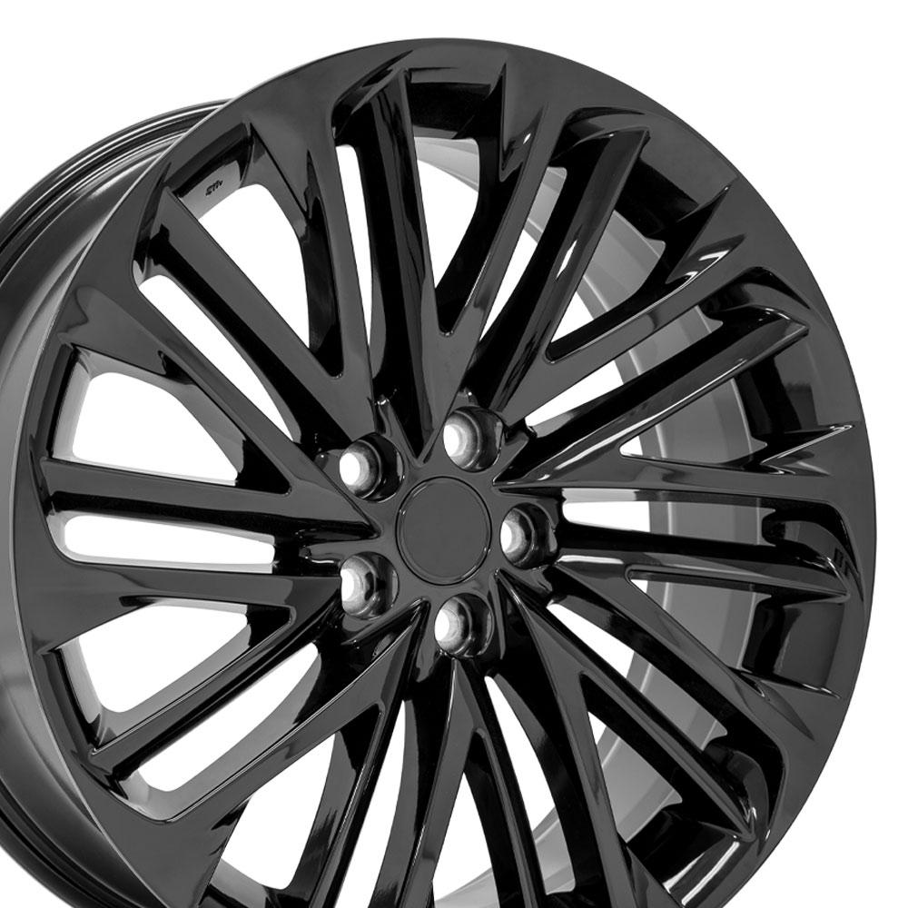 20" Replica LX58 fits Lexus Black