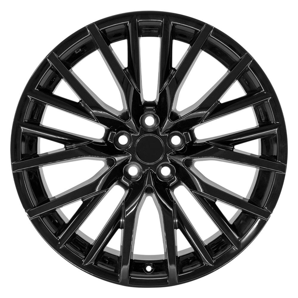 20" Replica LX59 fits Lexus Black