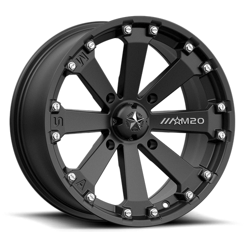 MSA Offroad Wheels - KORE UTV 14X7 4X156 MATTE BLACK 00MM