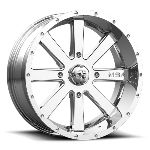 MSA Offroad Wheels - FLASH UTV 20X7 4X137 CHROME 00MM
