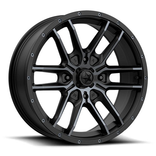 MSA Offroad Wheels - FANG UTV 14X7 4X137 S-BLK TTCC 10MM