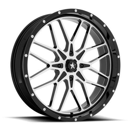 MSA Offroad Wheels - PORTAL UTV 24X7 4X156 115 G-BLK-MACH +0