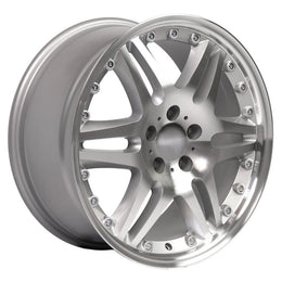 MB09 18x8.5 Silver Machined WHEELS