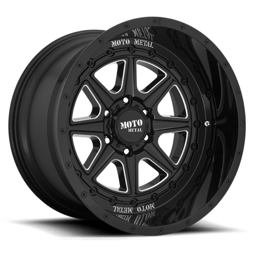 Moto Metal - MO801 20X10 5X5.0 G-BLK MILL -18MM