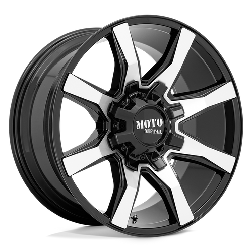 Moto Metal - MO804 20X10 8X6.5 G-BLK MACH 12MM