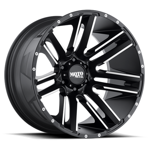 Moto Metal - MO978 20X10 5X5.5 S-BLK MACH -24MM