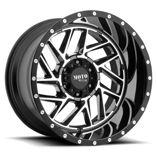 Moto Metal - MO985 20X9 6X5.5 G-BLK MACH 18MM