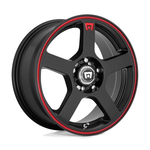Motegi - MR116 17X7 5X100/4.5 M-BLK/RED +40MM