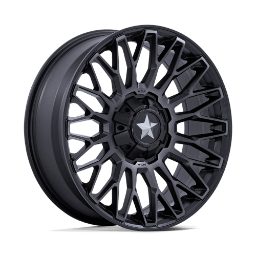 MSA Offroad Wheels - CLUBBER UTV 22X7 4X137/156 +0 M-BLK DDT