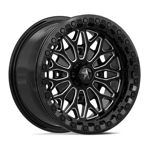 MSA Offroad Wheels - BOLO UTV BL 15X7 4X156 115 +10 GBLK-MILL
