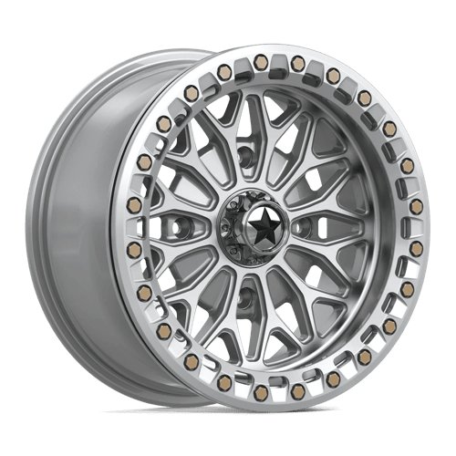MSA Offroad Wheels - BOLO UTV BL 15X7 4X110 86 +10 G-SLV-MCH