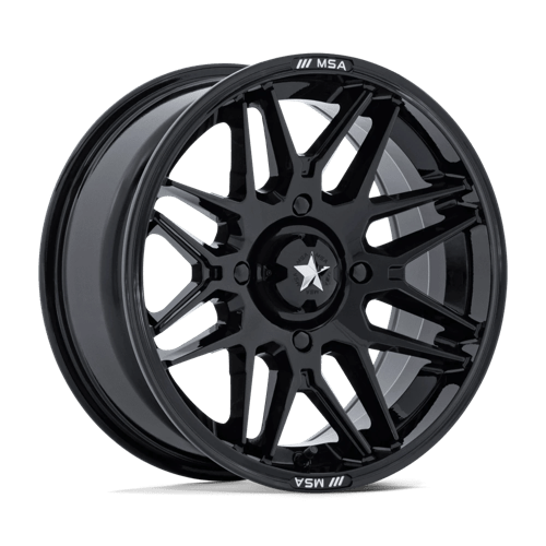 MSA Offroad Wheels - RADAR UTV 14X7 4X156 115 +10 G-BLK